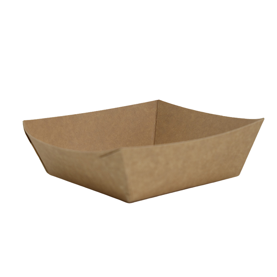 MISKA KWADRATOWA 1300 ML / 123x123x65 KRAFT PLASTIC FREE